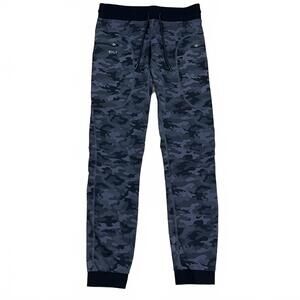 BYLT Mens Elite Jogger Pants Gray/Black Camo Size Medium